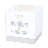 Cancer Orange & Chamomile Zodiac Crystal Candle