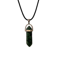 Double Point Pencil Pendant, Black String