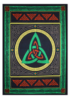 Cotton Tapestry Triquetra 52 X 76"