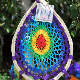 Bali Dreamcatchers  Med Multi Teardrop