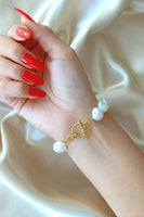24K Baroque Freshwater Pearls Bracelet