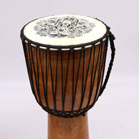 Handmade Wide Top Djembe Drum - 50cm