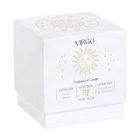 Virgo Sandalwood & Patchouli Zodiac Crystal Candle