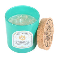 Sagittarius Ylang Ylang & Amber Zodiac Crystal Candle