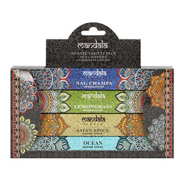 Mandala Incense Stick Gift Set 4pk