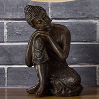 Thai Thinker Buddha Statue – Zen and Feng Shui Decoration