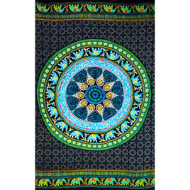 Rayon Sarong - Elephant Mandala (Each)