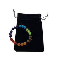 Chakra Gemstone Stretch Bracelet