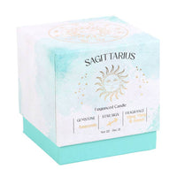 Sagittarius Ylang Ylang & Amber Zodiac Crystal Candle