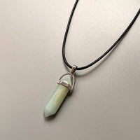 Double Point Pencil Pendant, Black String