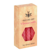 Beeswax Magic Spell Candles Set of 6 Pink